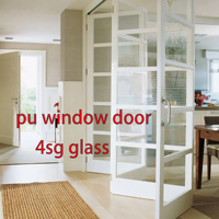 Proveedor de Ventanas de PU, Perfil de Fibra de Vidrio FRP de Alta Resistencia, Perfil Estructural GRP Resistente a Químicos para Estructuras de Talleres
