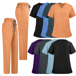 Cao cấp tùy chỉnh Y Tế Chà bộ đồng phục-Điều dưỡng Jumpsuit & Hàng hóa tẩy tế bào chết với mềm căng vải chống nhăn thiết kế - Product Image 1