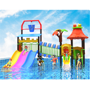 Giá hấp dẫn trên New Loại ngoài trời Công Viên Nước thiết bị nhựa trượt nước cho hồ bơi - Product Image 4