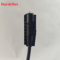 IEC60529 IP68 Wetterfestes Dichtungsset für Antennen 4.3-10 Mini-DIN-Stecker auf 1/2" Koaxialkabel
