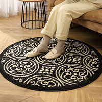 Tapis de salon en gros à prix abordable, tapis doux antidérapant lavable pour la décoration intérieure