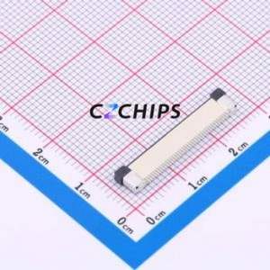 FPC-0.5AX-40PWCR-H20 FFC/FPC Connector SMD,P=0.5mm,Horizontal Mount Connector Drawer Type Bottom Contact 40P 0.5mm - Product Image 2