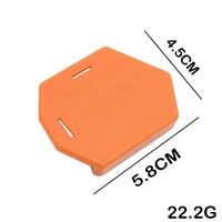 Accessoires pour machines à coudre Magnet Lock Stitcher New Multi-purpose Magnet Gauge Edge Polygonal Anti-Curling Plastic Positioner