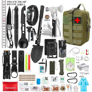 Kit de survie en plein air 5L, ensemble d'outils d'urgence compact pour le camping, équipement de premiers secours - Product Image 4