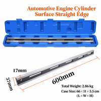 Règle de précision à bord droit de 600 mm pour la mesure de la planéité des surfaces de culasse de moteur, outil de réparation automobile
