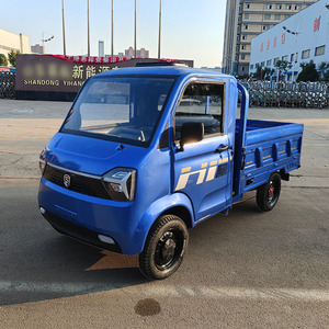 Camioneta Eléctrica Mini de 1500W, 4 Ruedas y 2 Asientos, Vehículo Utilitario Ligero para Entrega de Carga - Product Image 5