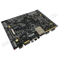 Placa base Rockchip RK3568S Android 11 con placa controladora LCD LVDS EDP V-By-One placa base Industrial 3568 Opción de módulos 4G LTE