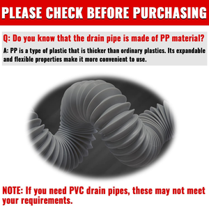 ชุดท่อระบายน้ำอ่างล้างหน้าคู่แบบโมเดิร์น PP ชุบโครเมียม ขนาด 58 มม. พร้อม P-Trap แบบยืดหยุ่น ชุดข้อต่อครบชุด ติดตั้งได้ปรับได้ - Product Image 4