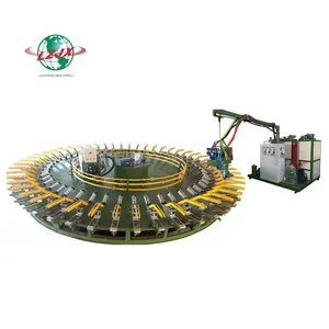 Automatic Polyurethane shoe pouring machine pu foaming injection machine supplier