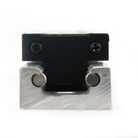 Riel de guía lineal de doble eje integrado de 38 mm de ancho, rodillo deslizante para maquinaria de carpintería CNC, perfil de aluminio SGR15N SGB15N