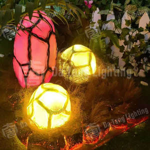 Luces LED con diseño de dinosaurios para exteriores, para Navidad y decoraciones navideñas de paisajes, impermeables IP65 - Product Image 4