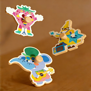 Giocattolo Educativo in Legno, Puzzle <span class=keywords><strong>per</strong></span> <span class=keywords><strong>Bambini</strong></span> <span class=keywords><strong>per</strong></span> l'Apprendimento Precoce e lo Sviluppo Cognitivo 2-4 <span class=keywords><strong>Anni</strong></span>, Giochi di Puzzle con Pioli - Product Image 5