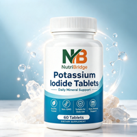 Prix d'usine, testé par un tiers, Iodée de potassium en comprimés pour la santé mammaire