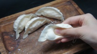 Jouet à presser extensible Jumbo Gyoza du Japon, pendentif souple en forme de dumpling, jouets à presser de simulation de dumpling populaires