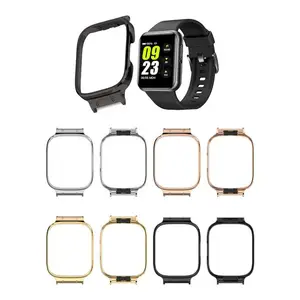 OEM ODM alto estándar CNC mecanizado personalizado protector Smart Watch caso adecuado para Apple cubierta de aleación de aluminio