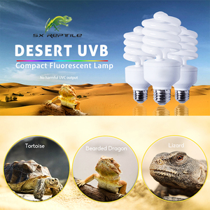 Lampu Spiral <span class=keywords><strong>UVB</strong></span> 13W 26W untuk Reptil, Grosir Pabrik Sumber 2.0 5.0 10.0 <span class=keywords><strong>UVB</strong></span>, Lampu Reptil Terrario 13W 26W untuk Dijual - Product Image 2