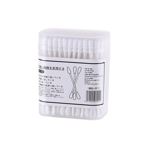 Double Cotton Swabs Pure Cotton Double-Headed Flexible Paper Stick For <b>Ear</b> Cleaning And Blackhead Removal - Product Image 2