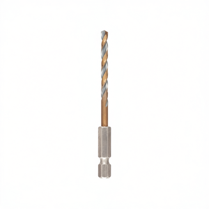 Embout de visseuse à percussion noir et or de 1/4 pouce pour les tâches de perçage et de fixation - Product Image 2