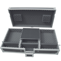Flight case DJ en contreplaqué d'aluminium personnalisé de haute qualité pour équipement musical