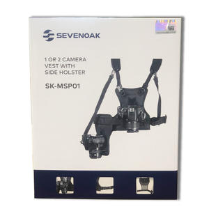 <span class=keywords><strong>Sevenoak</strong></span> SK-MSP01 Carrier II Multi Double 2 Caméra Harnais de Poitrine Gilet Système Sangle Rapide et Étui Latéral pour Appareil Photo Reflex Numérique - Product Image 2