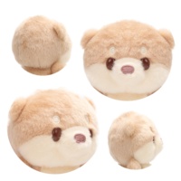 Llavero de Peluche Personalizado de Nutria Adorable, Juguete de Animal Salvaje, Muñeco para Souvenir de Museo de China, Proveedor de Regalos, Fábrica OEM ODM