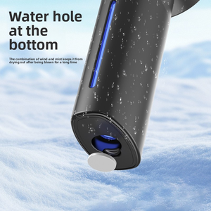 Tùy Chỉnh Công Suất Cao Không Chổi Than Mini Xách Tay Có Thể Sạc Lại Sương Mù <span class=keywords><strong>Fan</strong></span> Với Ánh Sáng 5-Tốc Độ Làm Mát Không Khí Cho Ngoài Trời Sử Dụng Hộp Màu Bao Bì - Product Image 5