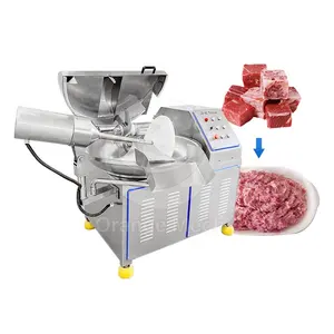 ORME Machine de traitement des aliments 30l Nata De Coco Machine à couper les cubes de viande Bol découpé 330 litres Coupe-bol de viande