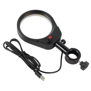 <span class=keywords><strong>Microscope</strong></span> numérique 4K Ultra HD avec objectif zoom C-mount 25 mm 5X-80X à grande distance de travail et champ de vision étendu pour la mesure - Product Image 3