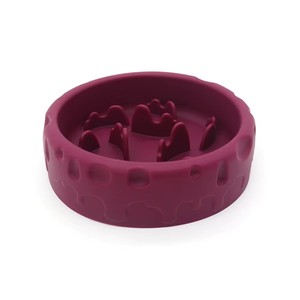 Comedero lento para perros, diseño antideslizante de silicona, lavavajillas, apto para microondas, cuencos para cachorros y gatos, cuencos para una alimentación <span class=keywords><strong>saludable</strong></span> - Product Image 2