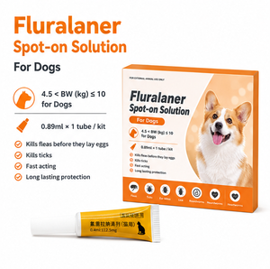Solution topique Fluralaner pour chiens - Soins pour animaux de compagnie |   Traitement contre les puces et les tiques |   Contrôle des parasites à action rapide et longue durée - Product Image 2