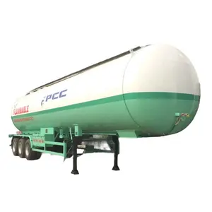 2024 Keeyak 60 cbm 60000 liter 3-achsen-LPG-Tankwagen Tank-Semi-Auflieger LPG-Tankstation