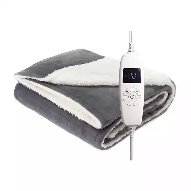 Tolcat foshan heated throw electric throw blankets controller warm wholesale 120w for winter walmart household queen heat