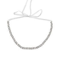 Ceinture de mariée Huanxing de luxe ornée de strass, accessoire de robe de mariée, style influenceur, ceinture de taille 100 pour usage quotidien