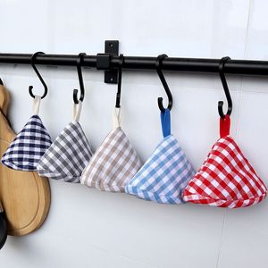 Tam Giác Cotton Đúc Sắt Skillet Xử Lý Bao Gồm Nhiệt Cách Nhiệt Nồi Grip Tai Muff Chống-Bỏng Nồi Nắp Núm Bìa <span class=keywords><strong>Mini</strong></span> Lò Găng Tay - Product Image 4