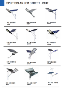 Lampadaire Solaire LED Extérieur Étanche Industriel Tout-en-un Intelligent 200W 150W 50W 300W 100W Alimenté par Panneau Solaire 1000W - Product Image 4
