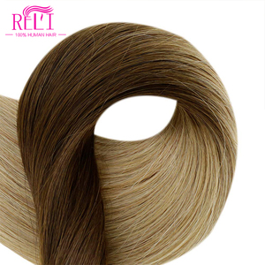 Ruili radi vergine brasiliana capelli umani trama lisci cheratina U-Tip <span class=keywords><strong>extension</strong></span> per ragazze tinte di colore - Product Image 5