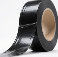 Ruban d'étanchéité butyle noir à haute viscosité pour réparer les toits en acier et en ciment et les interstices de collage