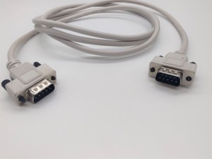 Câble d'extension à double extrémité d-sub à 9 broches d'installation sur le terrain de haute qualité pour câble db gris d'équipement de télécommunication - Product Image 2