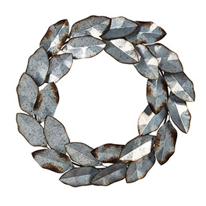 Fabricant en <span class=keywords><strong>plastique</strong></span> en métal couronne avec pomme de pin feuilles - Product Image 1