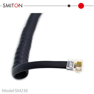 <span class=keywords><strong>Cable</strong></span> en Espiral RJ12 de 6 Hilos, 26AWG 30AWG, <span class=keywords><strong>Cable</strong></span> Telefónico en Espiral - Product Image 5