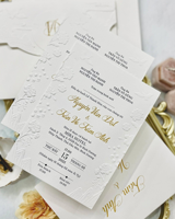 Cartes d'invitation de mariage de luxe personnalisées 2026, imprimées en typographie, avec texte en relief 3D, carte postale, liste des invités, menu