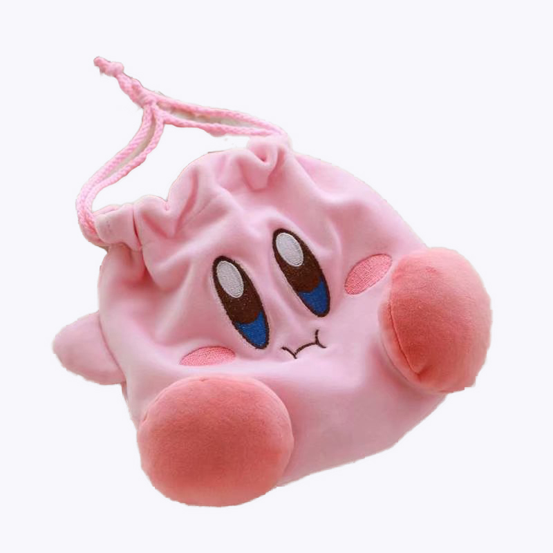 Распродажа, плюшевые сумки Kirby оптом, милые плюшевые сумки Kirby