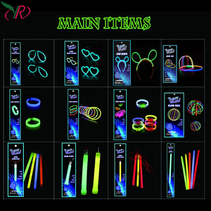 Light up Glowing Toys Various Colours Glowstick <strong>Glasses</strong> Glow in the Dark <strong>Glasses</strong> Glow Stick <strong>Glasses</strong> - Product Image 2