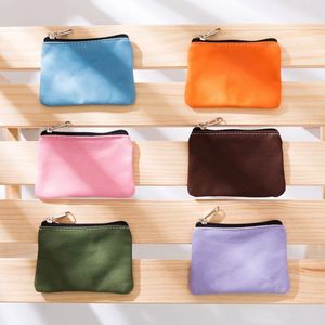 Monedero de Lona para Mujer, Bolsa de Almacenamiento Portátil de Tela, Diseño Simple y Sencillo, Monedero Pequeño - Product Image 3