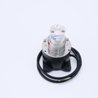 Bomba de engranajes eléctrica de acero inoxidable de alta viscosidad de 40W con accionamiento micro magnético para productos químicos y medición, con motor BLDC