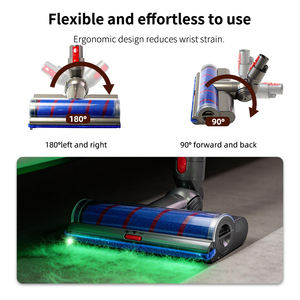 Tête de brosse double en velours doux de remplacement pour aspirateur électrique <span class=keywords><strong>Dyson</strong></span> V7 V8 V11, accessoires pour têtes de brosse - Product Image 5