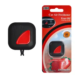 Long Lasting Custom Air Freshener Car Custom Logo Scented Oil Vent Scent Clips Plastic Car Air Freshener Vent