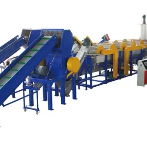 Sink Float Separation Tank for pp pe pet bottle film bag recycling machine with crusher and dryer