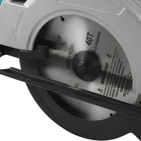 Scie circulaire sans fil 21V 750W 125mm 165mm pour la coupe du bois et du métal, scie à main