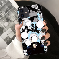 Vente flash - Coque de téléphone portable en TPU imperméable avec impression UV d'anime japonais - Logo personnalisé - Coque de téléphone souple pour tous les modèles